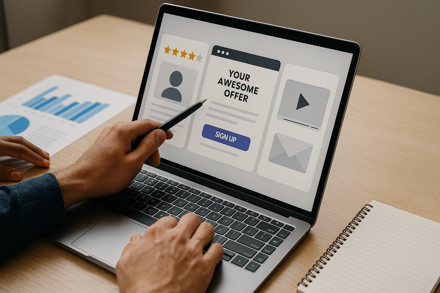 Marketing funnel review